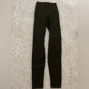 Olive Green LuluLemon Align Leggings